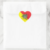 Sicilian Trinacria Hart Sticker (Tas)