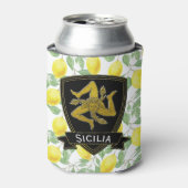Sicilian Trinacria Lemon Pattern Blikjeskoeler (Blikje Voorkant)
