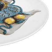 Sicilian Trinacria Medusa -Symbol of Sicily Snijplank (Hoek)