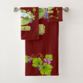 Sicilian Vineyard Bad Handdoek (Insitu)