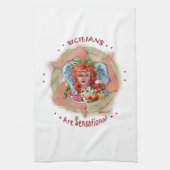 Sicilianen zijn sensationeel theedoek (Verticaal)