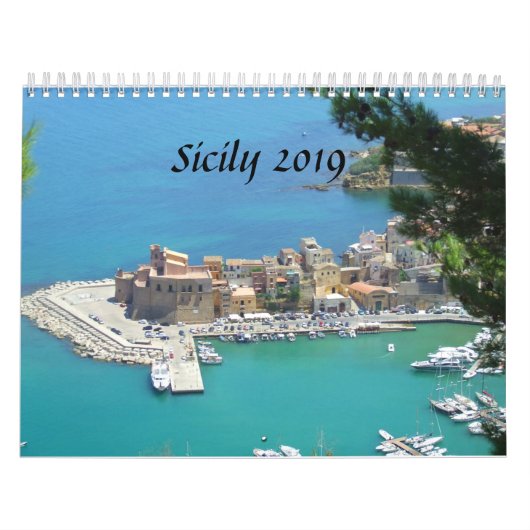 Sicilië 2019 kalender (Hoes)