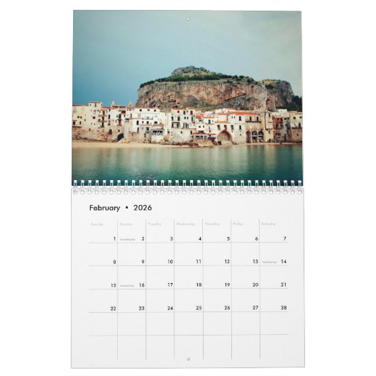 Sicilië 2025 kalender (Feb 2026)