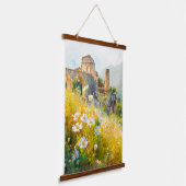 Sicilië aan de heuvel hangend wandkleed (Gebogen)