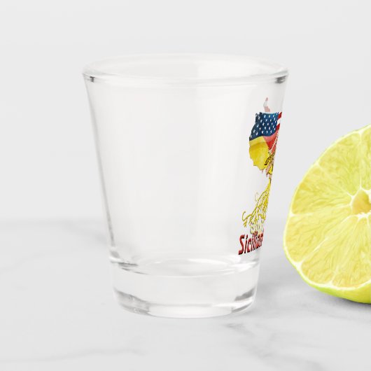 Sicilië-Amerikaanse roet, Sicilië Shot Glas (Links)