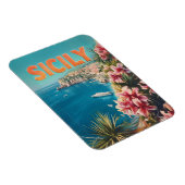 Sicilië bloemen  magneet (Rechterzijde)