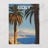 Sicilië Briefkaart (Voorkant)