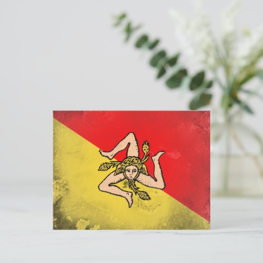 Sicilië Briefkaart (Staand voorkant)