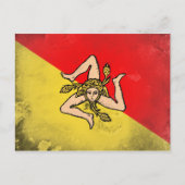 Sicilië Briefkaart (Voorkant)