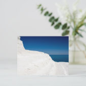 Sicilië - briefkaart Scala dei Turchi (Staand voorkant)