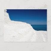 Sicilië - briefkaart Scala dei Turchi (Voorkant)