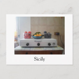 Sicilië Briefkaart - Zomerfruit