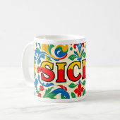 Sicilië Classic Mok, 11 oz Koffiemok (Voorkant links)