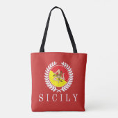 Sicilië Classico Tote Bag (Achterkant)