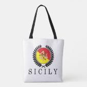 Sicilië Classico Tote Bag (Achterkant)