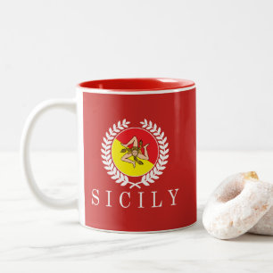 Sicilië Classico Tweekleurige Koffiemok