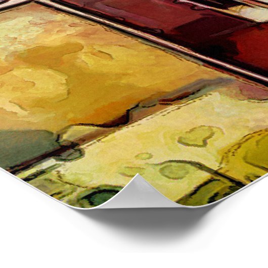 Sicilië - GESCHIEDENIS EN TRADITIE Poster (Hoek)