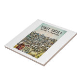 Sicilië - GESCHIEDENIS EN TRADITIE Tegeltje (Zijkant)