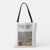 Sicilië - GESCHIEDENIS EN TRADITIE Tote Bag (Achterkant)