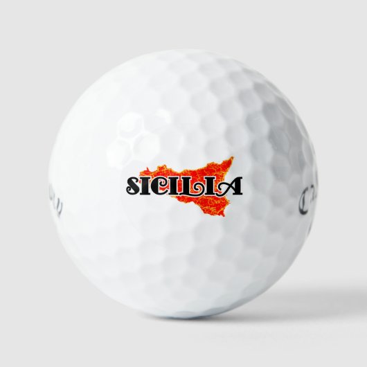Sicilië Golfballen (Voorkant)