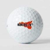 Sicilië Golfballen (Voorkant)