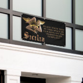 Sicilië Handelsteken Banner () (Buitenkant Gebouw)