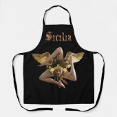 Sicilië Italiaans festival Schort (Voorkant)