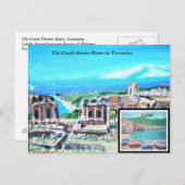 Sicilië, Italië - Briefkaart (Voorkant / Achterkant)