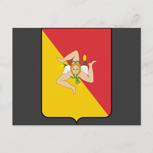 Sicilië, Italië Briefkaart (Voorkant)
