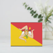 Sicilië, Italië Briefkaart (Staand voorkant)