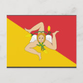 Sicilië, Italië Briefkaart (Voorkant)