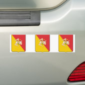 Sicilië, Italië Bumpersticker (Op auto)