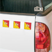 Sicilië, Italië Bumpersticker (Op Truck)