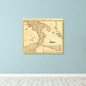 Sicilië Italië Canvas Afdruk (Insitu (Houten vloer))