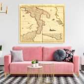 Sicilië Italië Canvas Afdruk (Insitu (Woonkamer))