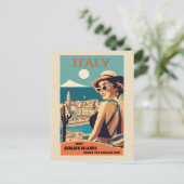  Sicilië Italië Eolische Eilanden Reizen Briefkaart (Staand voorkant)