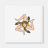 Sicilië Italië Magneet (Voorkant)