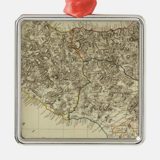 Sicilië, Italië Metalen Ornament (Voorkant)