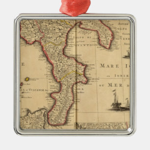 Sicilië Italië Metalen Ornament