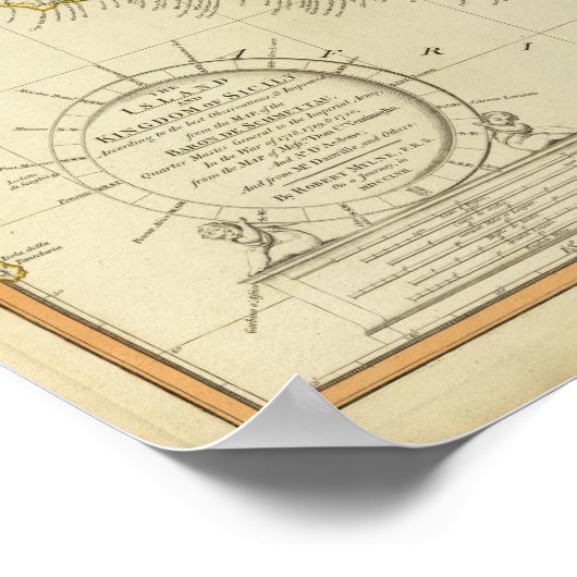 Sicilië, Italië Poster (Hoek)