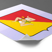 Sicilië, Italië Poster (Hoek)