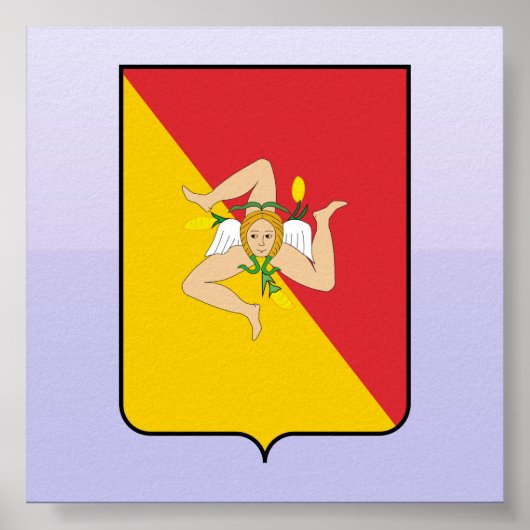 Sicilië, Italië Poster (Voorkant)