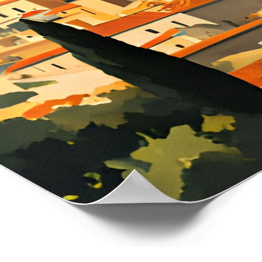 Sicilië Italië Poster (Hoek)