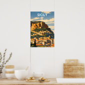 Sicilië Italië Poster (Keuken)