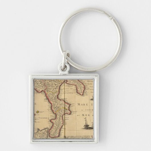 Sicilië Italië Sleutelhanger (Voorkant)
