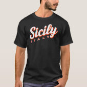 Sicilië Italië T-shirt (Voorkant)