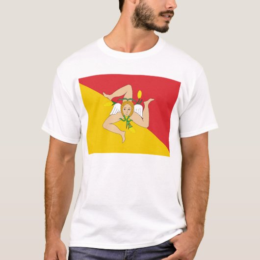Sicilië, Italië T-shirt (Voorkant)