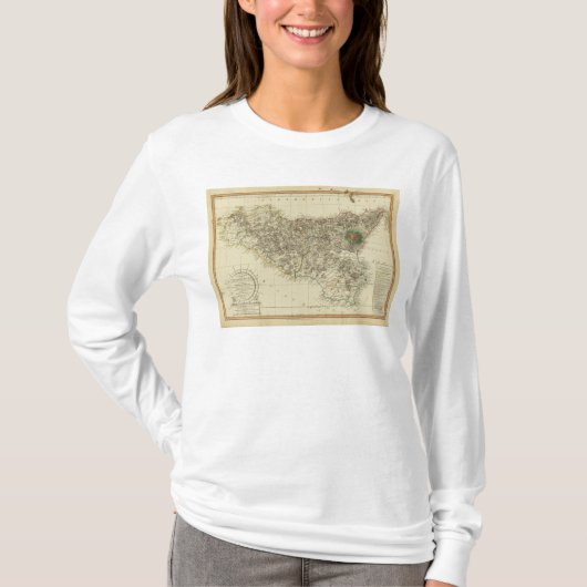 Sicilië, Italië T-shirt (Voorkant)