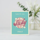 Sicilië Italië vakantie Retro  Briefkaart (Staand voorkant)