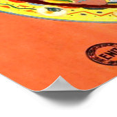 Sicilië, Italië, vervoer vol fruit, vintage Poster (Hoek)